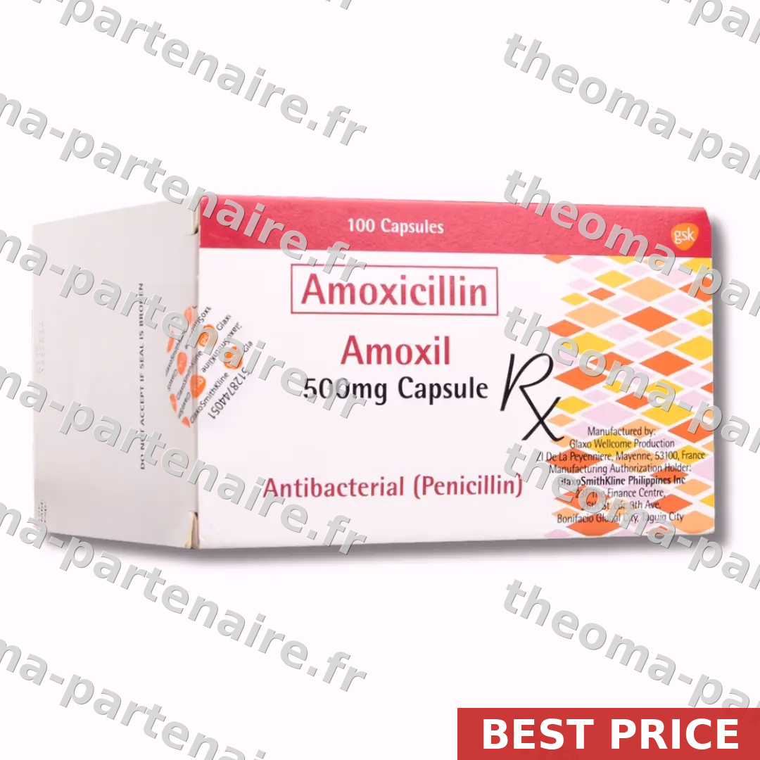 Acheter Clamoxyl en ligne en France — 500mg Amoxicillin gélules | Livraison rapide